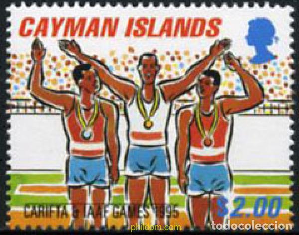 Sellos: 179324 MNH CAIMAN Islas 1995 JUEGOS INTERNACIONALES DEL CARIBE