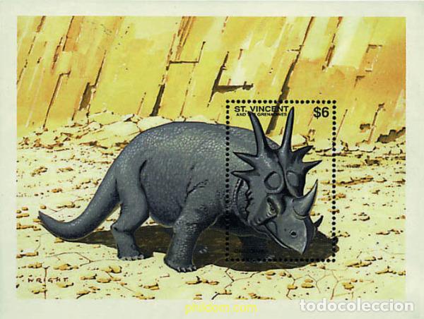 Timbres: 360412 MNH SAN VICENTE 1994 FAUNA PREHISTORICA