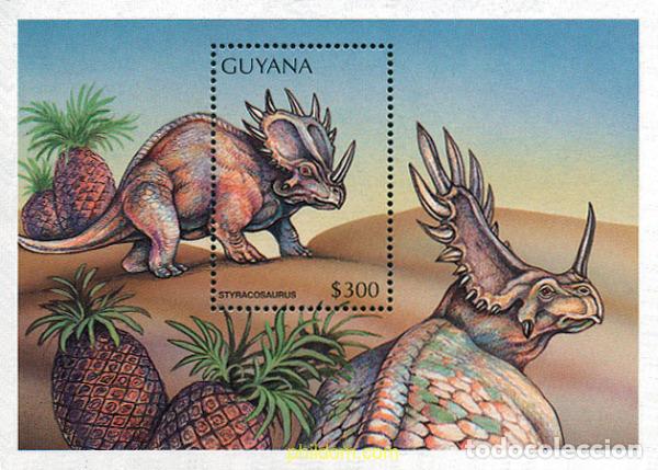 Briefmarken: 321473 MNH GUYANA 1998 FAUNA PREHISTORICA