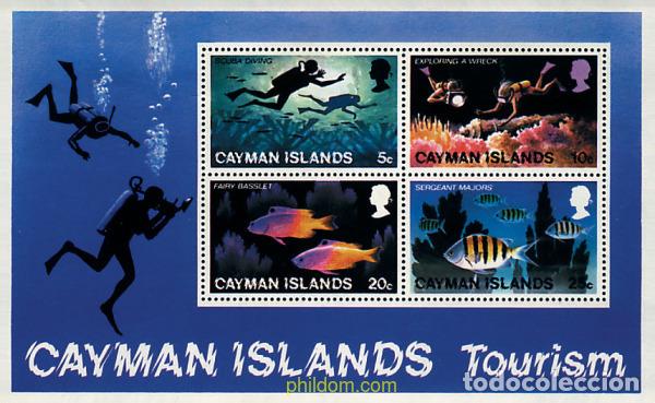 Sellos: 54559 MNH CAIMAN Islas 1977 TURISMO