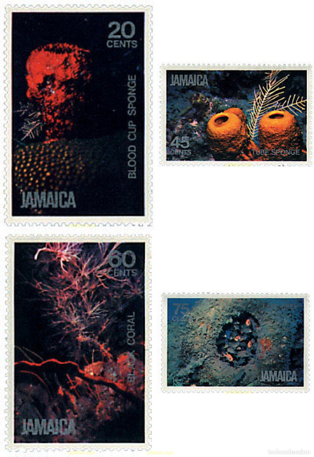 Sellos: 52849 MNH JAMAICA 1981 FAUNA MARINA