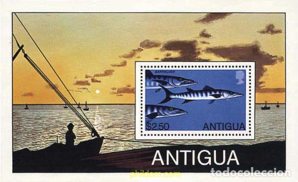 Stamps: 46691 MNH ANTIGUA 1979 PECES