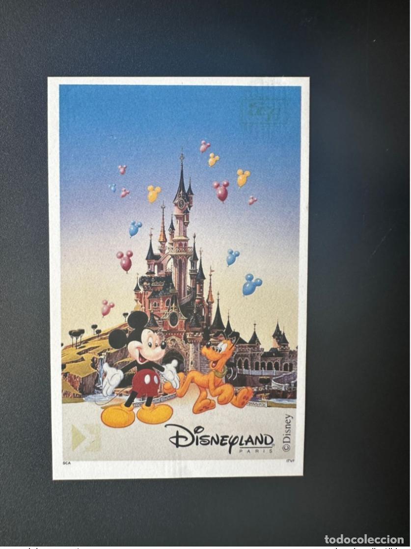 Sellos: &iquest;Francia? - Pegatina de la pel&iacute;cula ITVF Disneyland Paris Mickey Pluto Maus Hund
