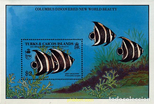 Sellos: 299293 MNH TURKS Y CAICOS 1990 500 ANIVERSARIO DEL DESCUBRIMIENTO DE AMERICA