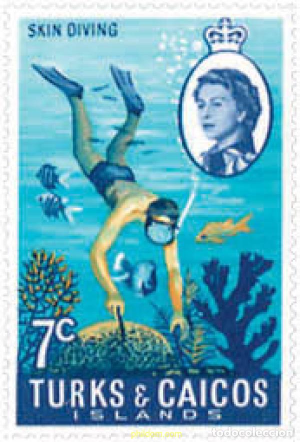 Sellos: 584131 MNH TURKS Y CAICOS 1971 MOTIVOS VARIOS