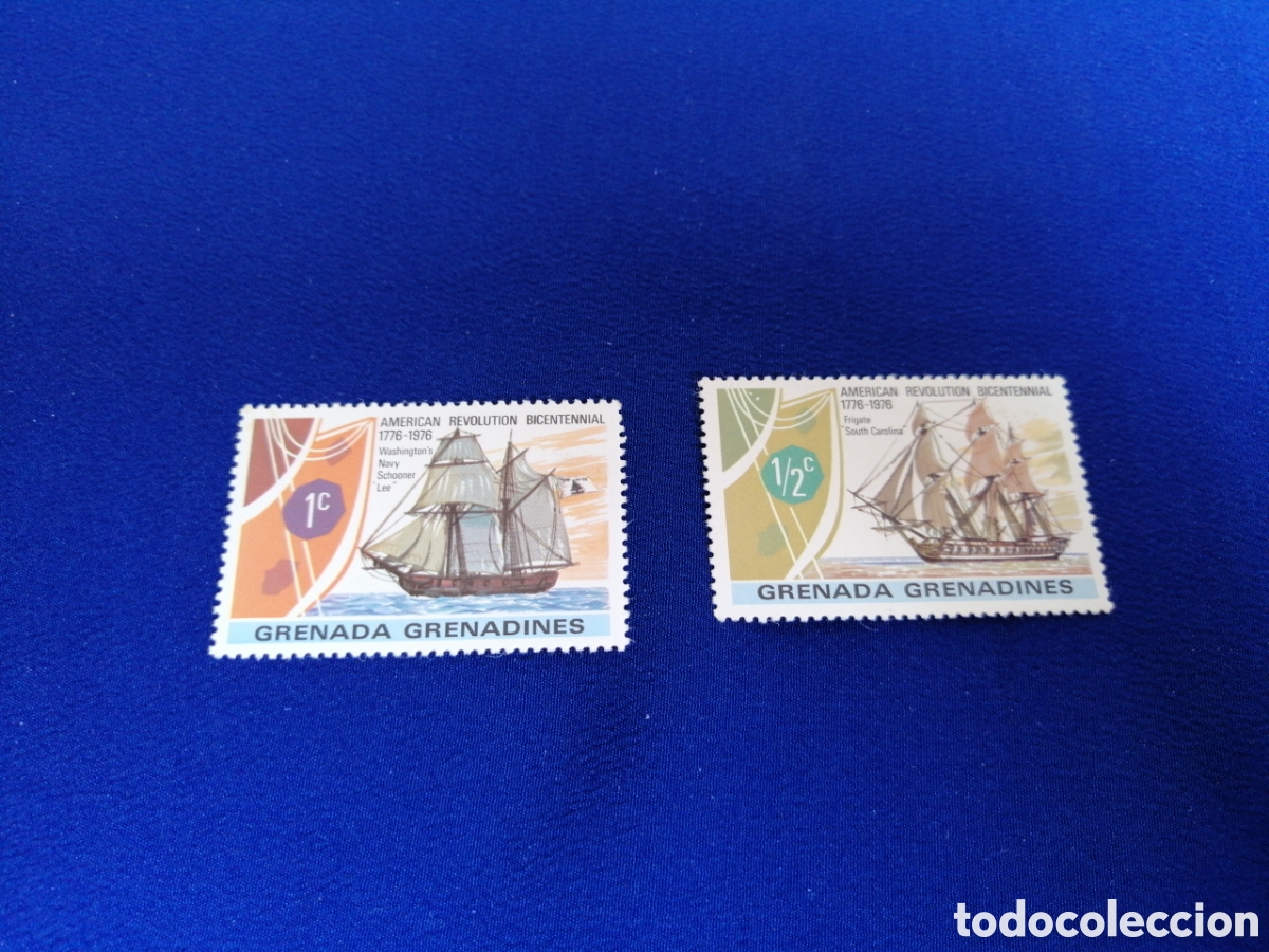 Sellos: GRENADA LOTE BARCOS SELLOS USADOS - Foto 1