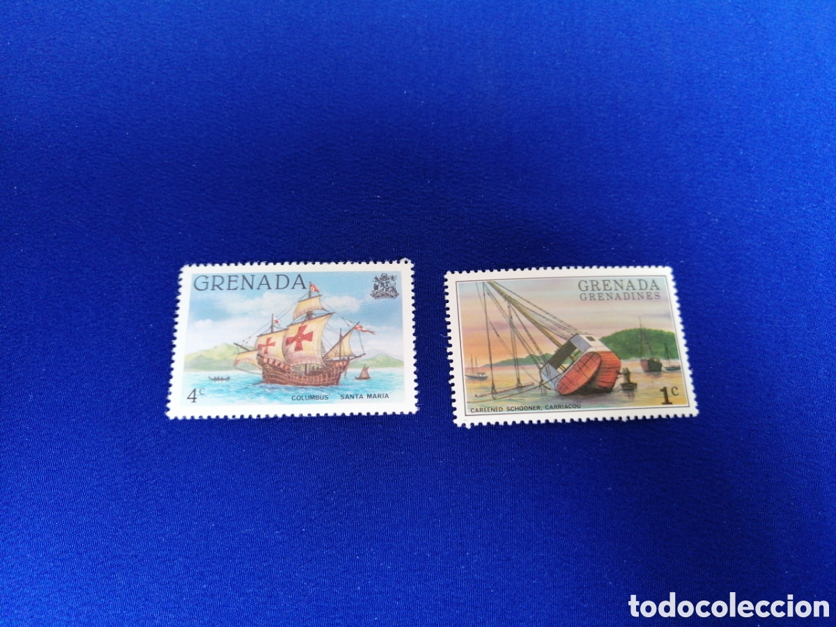 Sellos: GRENADA LOTE BARCOS SELLOS USADOS - Foto 1