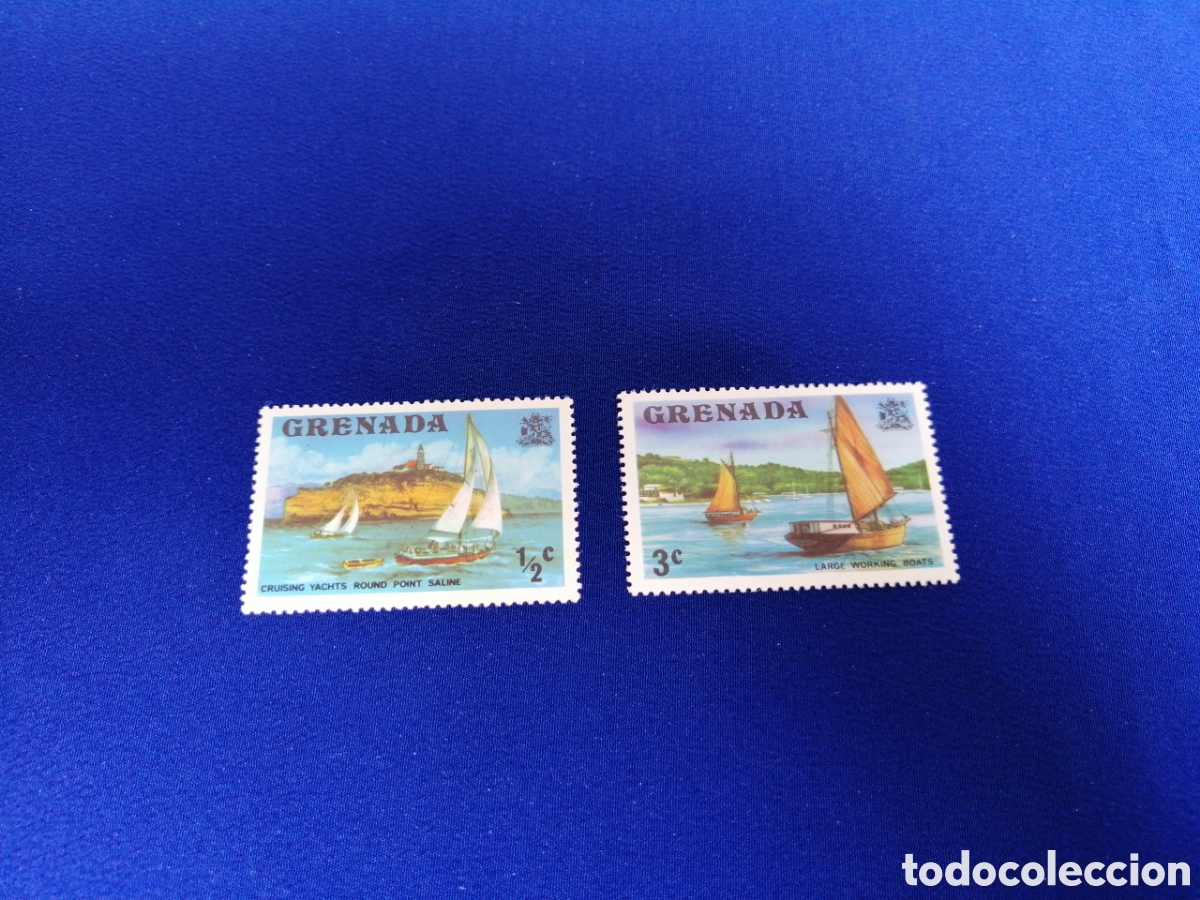 Sellos: GRENADA LOTE BARCOS SELLOS USADOS - Foto 1