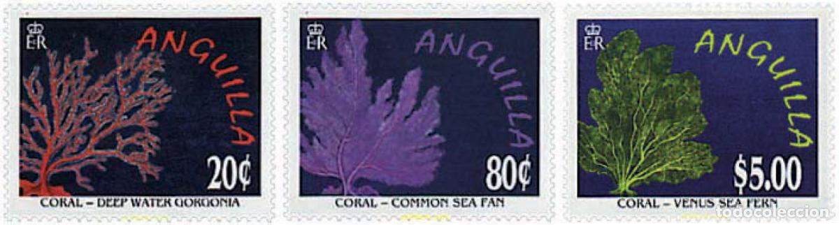 Sellos: 53717 MNH ANGUILLA 1996 CORALES
