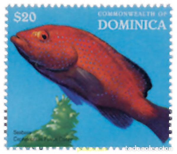 Sellos: 306913 MNH DOMINICA 1996 DIA DEL SELLO. PECES