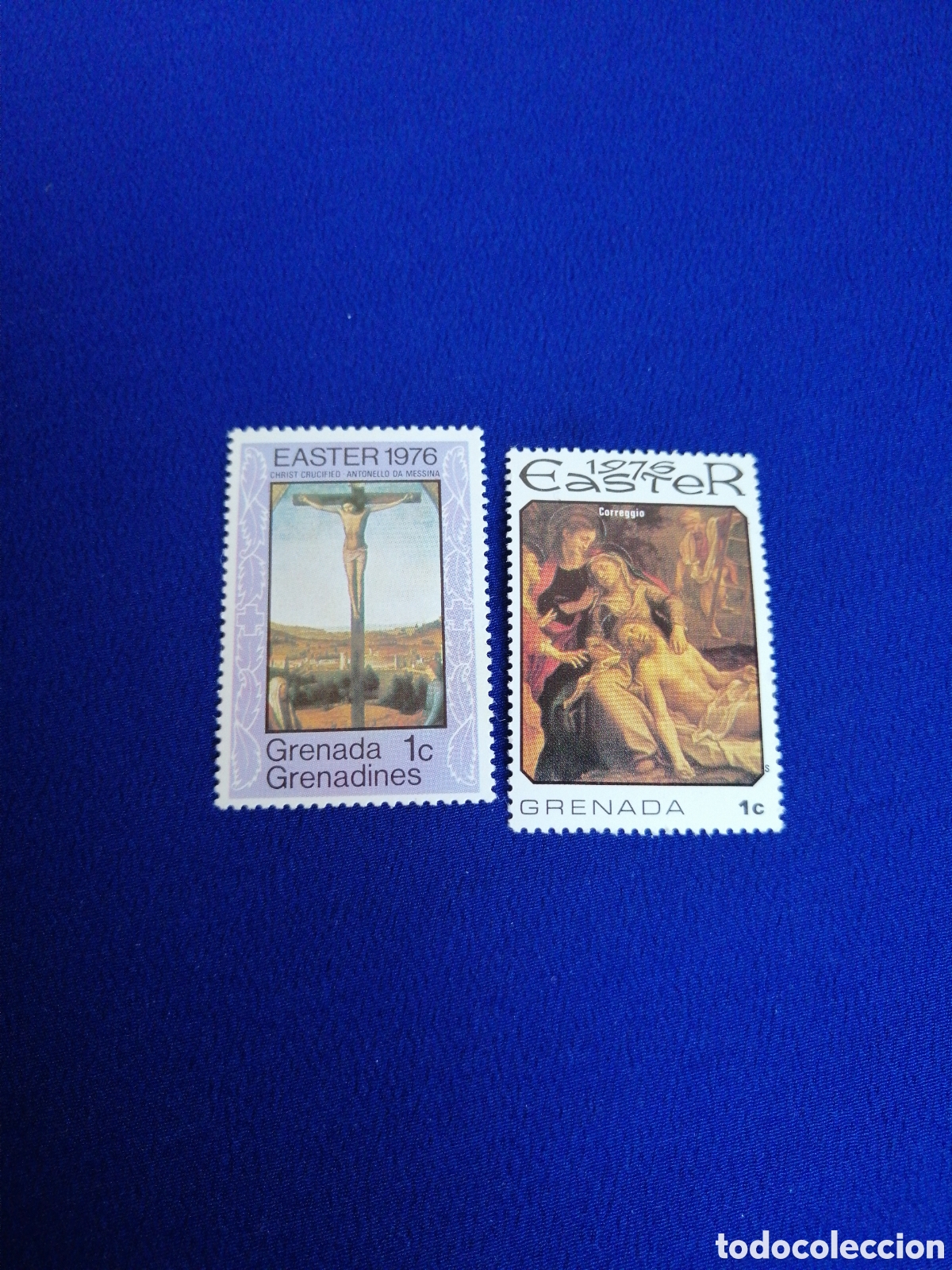 Sellos: GRENADA LOTE EASTER SELLOS USADOS - Foto 1