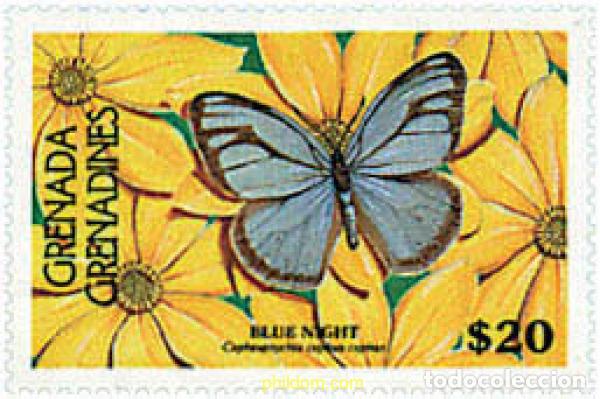 Sellos: 91478 MNH GRANADA GRANADINAS 1986 MARIPOSA