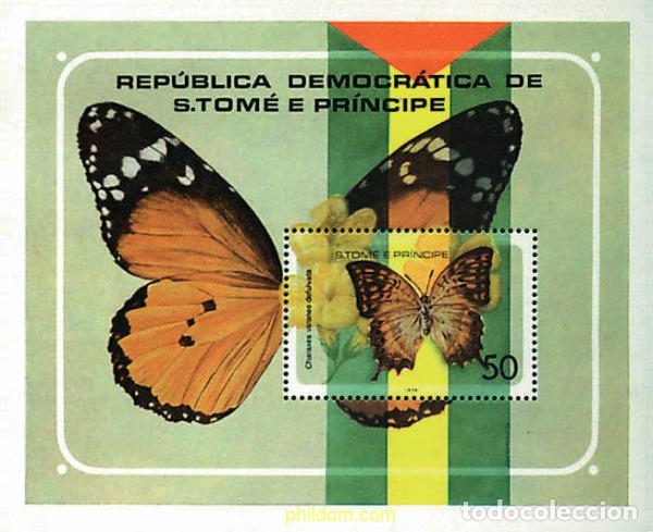 Sellos: 97162 MNH SANTO TOME Y PRINCIPE 1979 MARIPOSAS