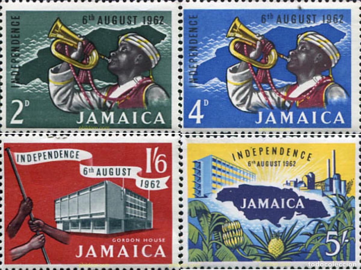 Sellos: 175651 MNH JAMAICA 1962 INDEPENDENCIA