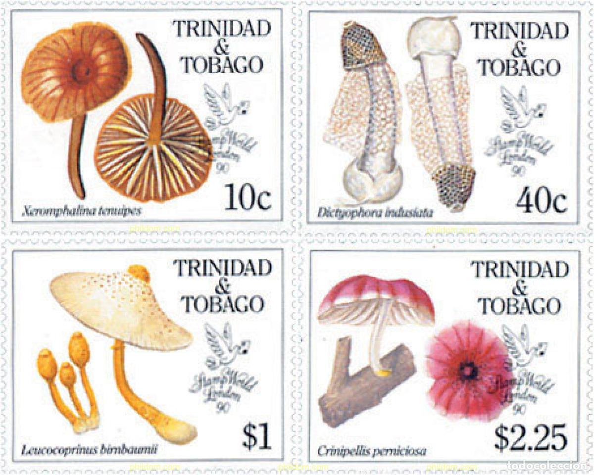 Sellos: 34621 MNH TRINIDAD Y TOBAGO 1990 LONDON 90. EXPOSICION FILATELICA INTERNACIONAL