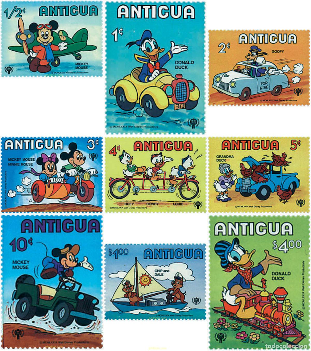 Sellos: 57173 MNH ANTIGUA 1980 A&Ntilde;O INTERNACIONAL DEL NI&Ntilde;O