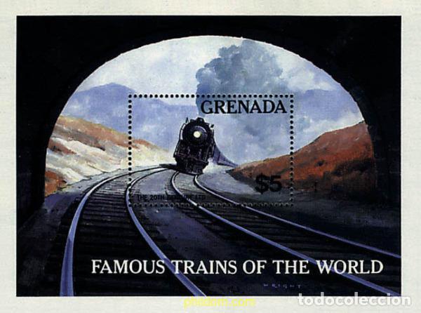 Selos: 59826 MNH GRANADA 1982 LOS FERROCARRILES A TRAVES DEL MUNDO