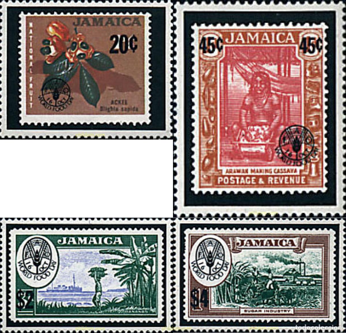 Sellos: 55494 MNH JAMAICA 1981 JORNADA MUNDIAL DE LA ALIMENTACION