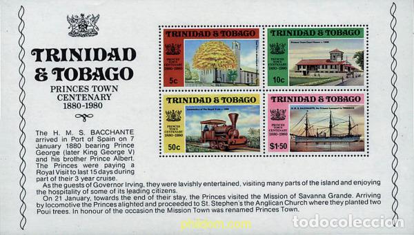 Sellos: 59294 MNH TRINIDAD Y TOBAGO 1980 CENTENARIO DE LA CIUDAD DE PRINCES