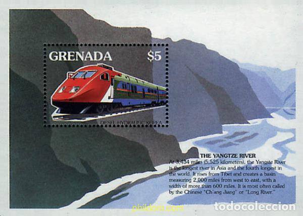 Francobolli: 319542 MNH GRANADA 1995 TRENES DEL MUNDO