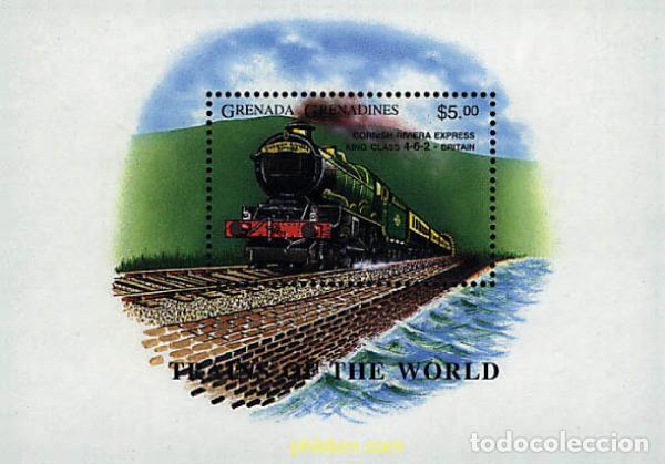 Sellos: 320268 MNH GRANADA GRANADINAS 1996 TRENES