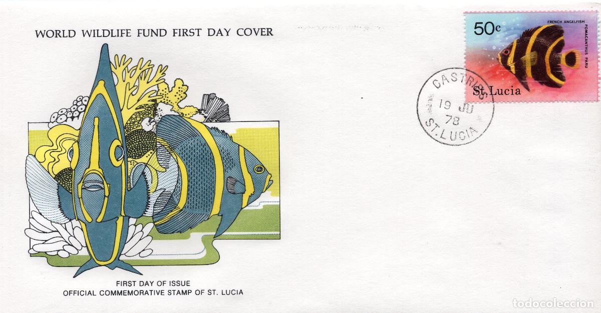 Sellos: SANTA LUCIA 1978, MICHEL LC 433
