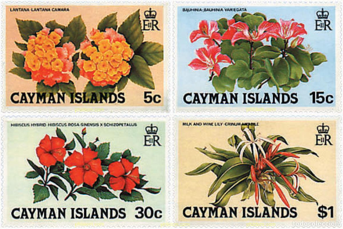 Sellos: 82078 MNH CAIMAN Islas 1980 FLORES
