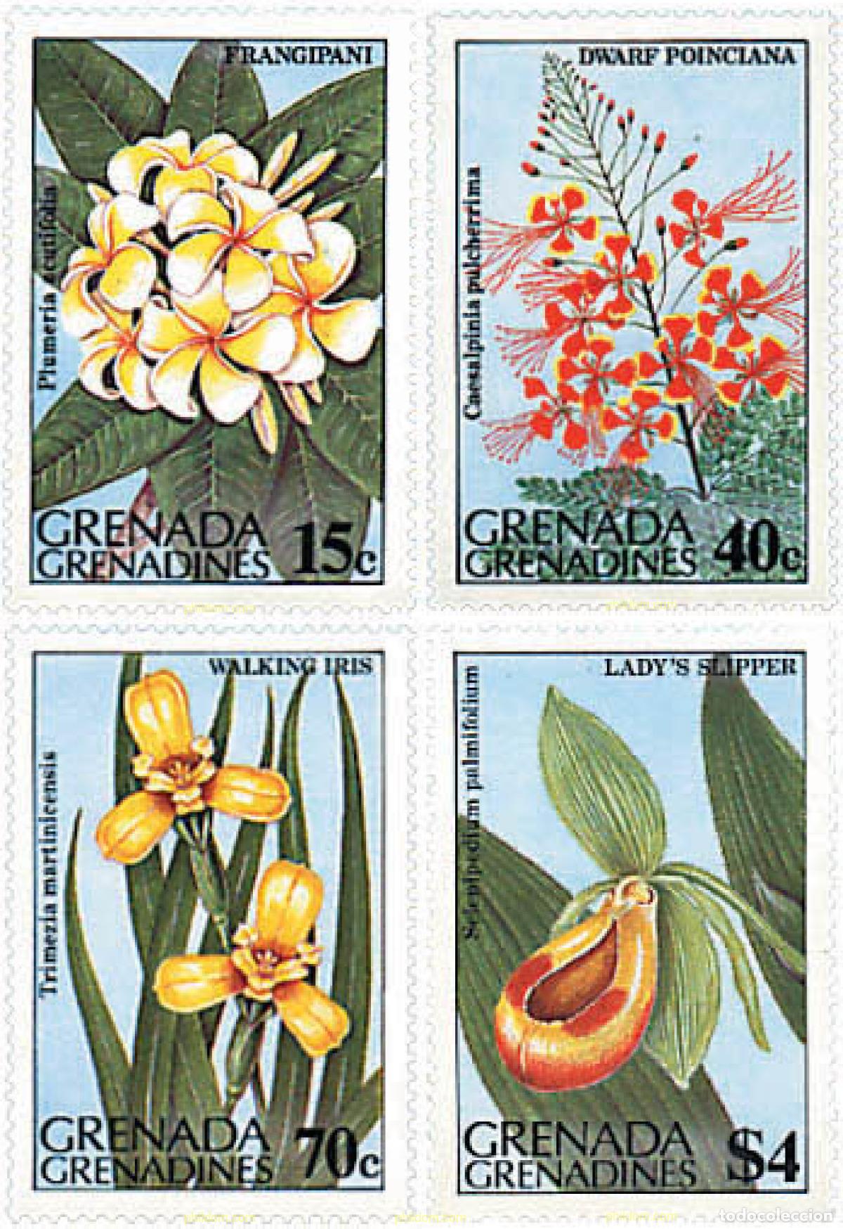 Sellos: 91455 MNH GRANADA GRANADINAS 1984 FLORES