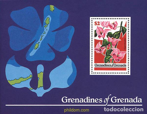 Sellos: 90190 MNH GRANADA GRANADINAS 1979 FLORES TROPICALES