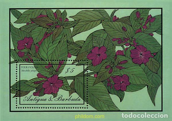 Sellos: 286450 MNH ANTIGUA Y BARBUDA 1986 FLORES