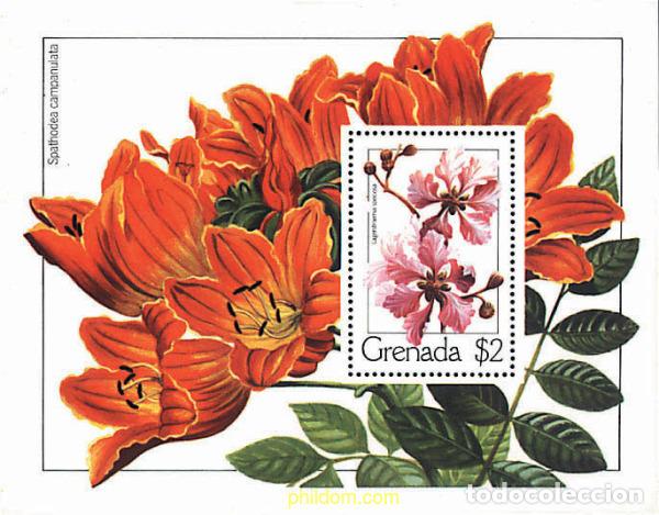 Sellos: 99076 MNH GRANADA 1979 FLORES DE GRANADA