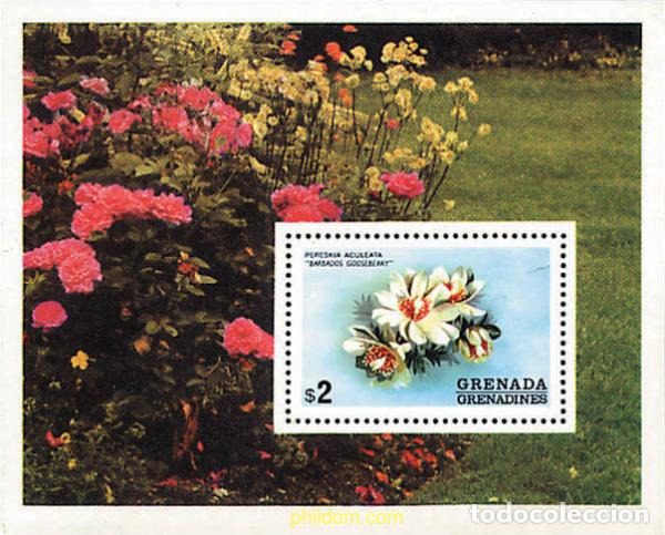 Sellos: 95855 MNH GRANADA GRANADINAS 1975 FLORES