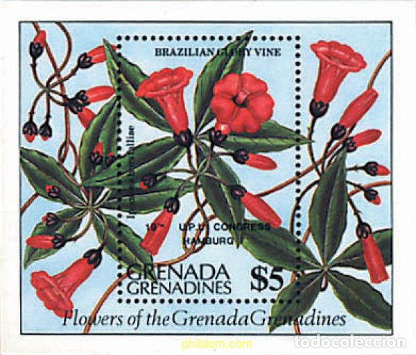 Sellos: 91468 MNH GRANADA GRANADINAS 1984 19 CONGRESO DE LA UPU EN HAMBURGO