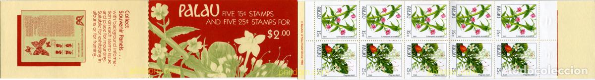 Sellos: 349777 MNH PALAU 1988 FLORES