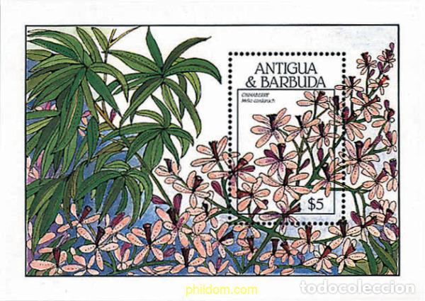 Francobolli: 286465 MNH ANTIGUA Y BARBUDA 1988 FLORES