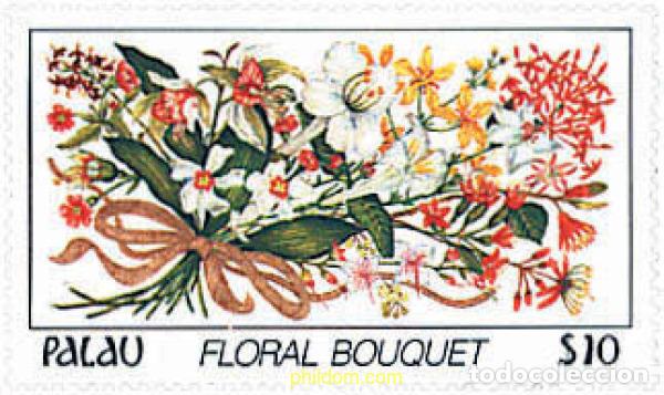 Francobolli: 94078 MNH PALAU 1988 FLORES