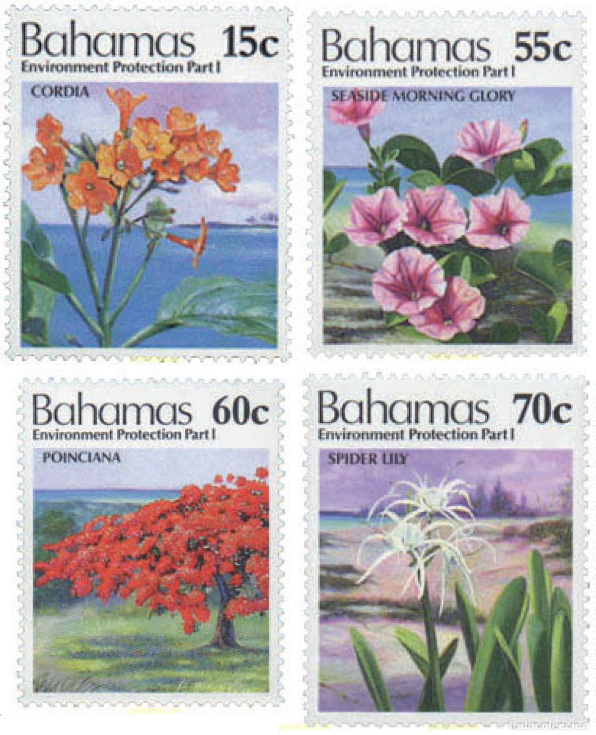 Sellos: 80813 MNH BAHAMAS 1993 PROTECCION DEL MEDIO AMBIENTE
