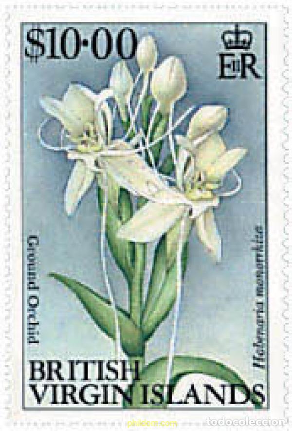 Sellos: 92959 MNH VIRGENES BRITANICAS Islas 1992 FLORES