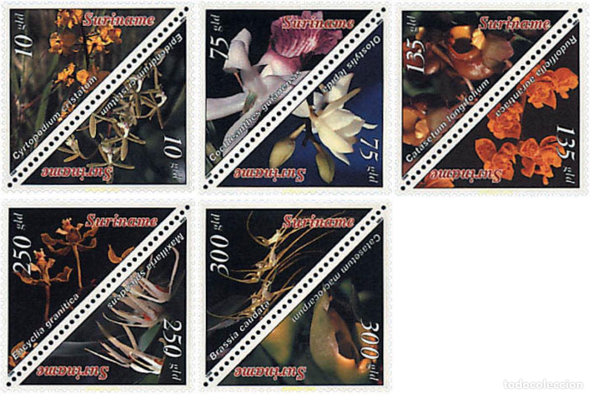 Sellos: 4979 MNH SURINAM 1996 ORQUIDEAS