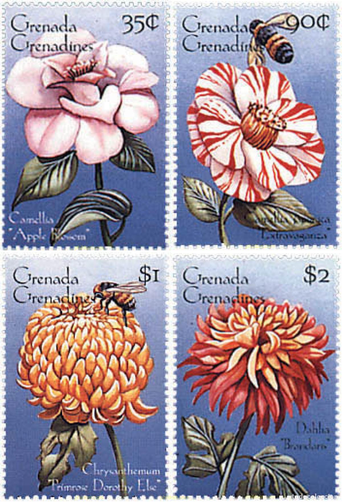 Sellos: 91526 MNH GRANADA GRANADINAS 1996 FLORES
