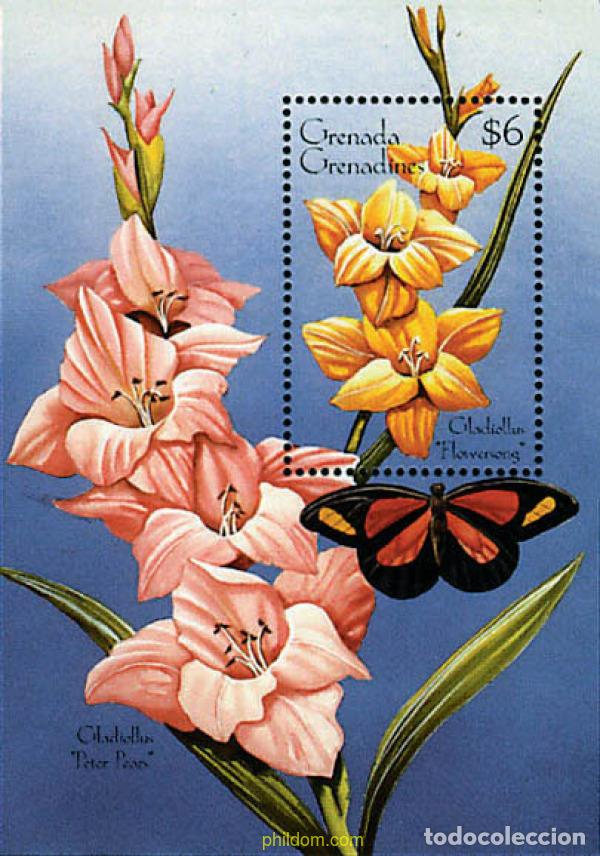 Sellos: 320259 MNH GRANADA GRANADINAS 1996 FLORES
