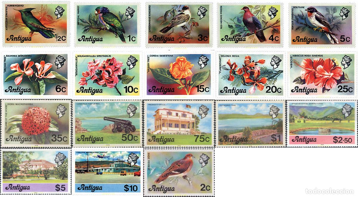 Sellos: 97580 MNH ANTIGUA 1976 MOTIVOS VARIOS