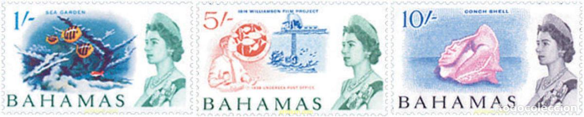 Sellos: 633027 MNH BAHAMAS 1965 MOTIVOS VARIOS