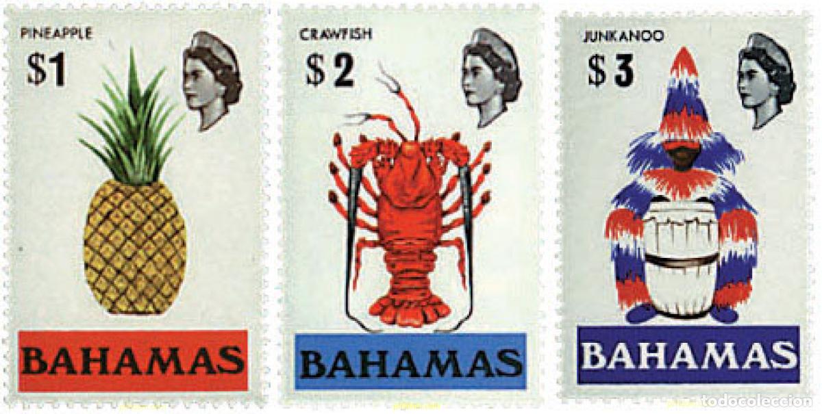 Sellos: 368043 MNH BAHAMAS 1971 MOTIVOS VARIOS