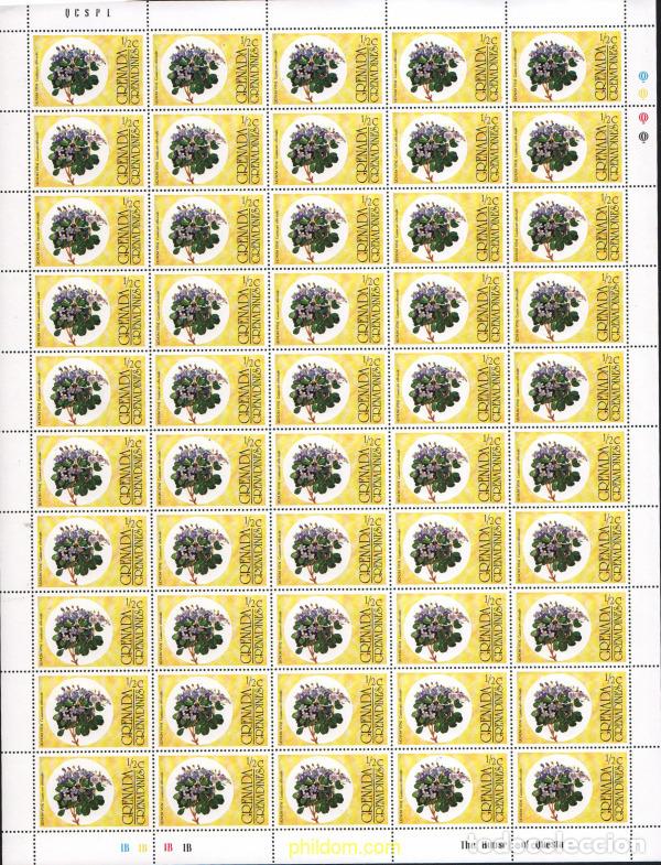 Sellos: 639772 MNH GRANADA GRANADINAS 1976 FAUNA Y FLORA