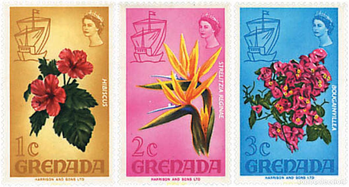 Sellos: 294457 MNH GRANADA 1968 FAUNA Y FLORA