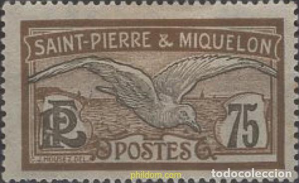 Sellos: 651675 HINGED SAN PEDRO Y MIQUELON 1909 MOTIVOS VARIOS