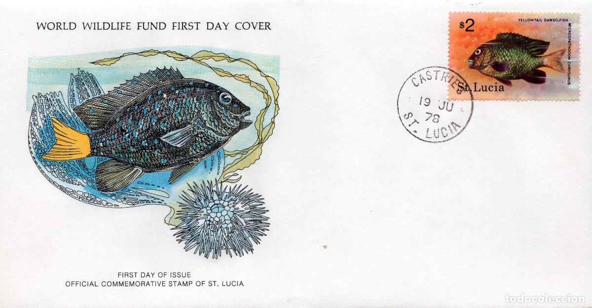 Sellos: SANTA LUCIA 1978, MICHEL LC 434