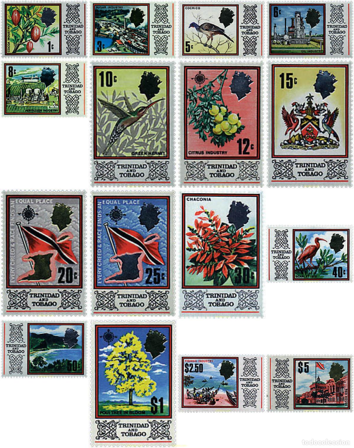 Sellos: 92312 MNH TRINIDAD Y TOBAGO 1969 MOTIVOS VARIOS