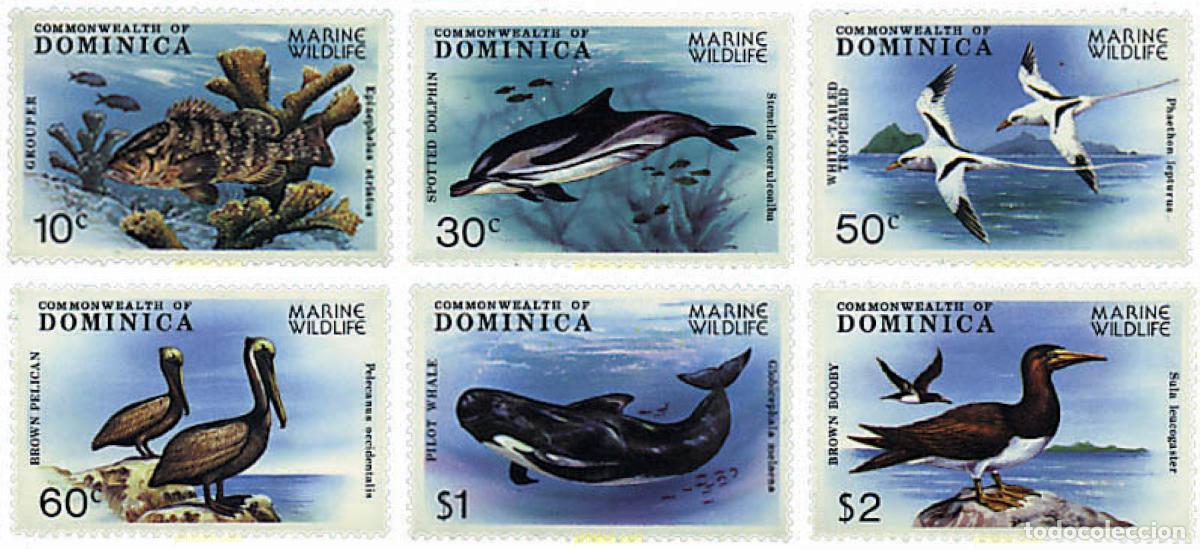 Sellos: 32027 MNH DOMINICA 1979 PRESERVACION DE LA FAUNA